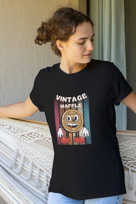 Regular T-Shirt - vintage waffle