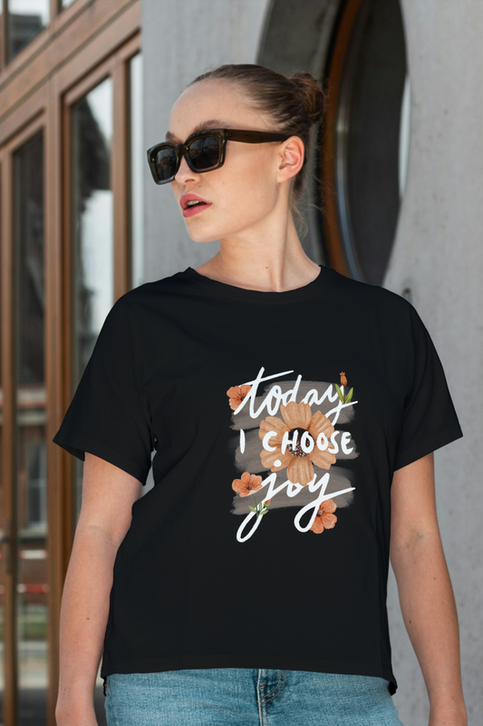 Regular T-Shirt - today i choose joy