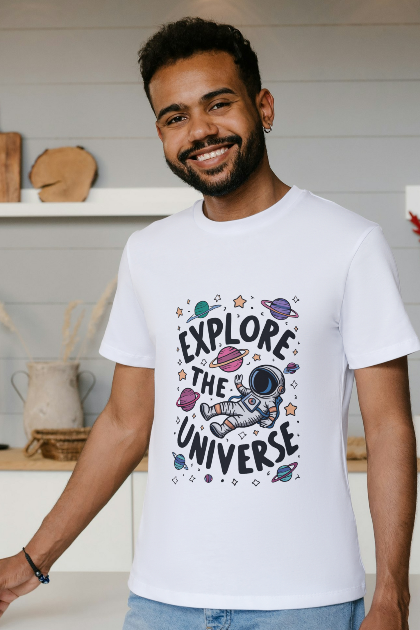 Regular T-Shirt - EXPLORE THE UNIVERSE