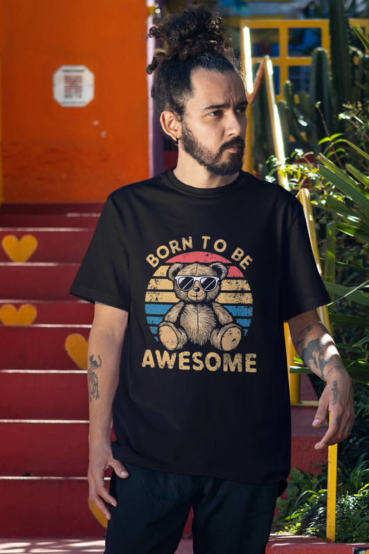 Regular T-Shirt - BORN TO BE AWESOME