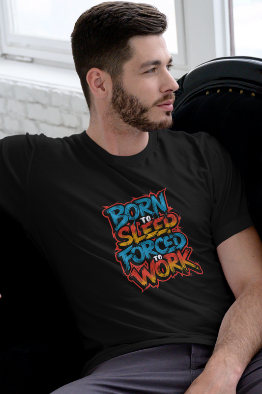 Regular T-Shirt - BORN TO SLEEP