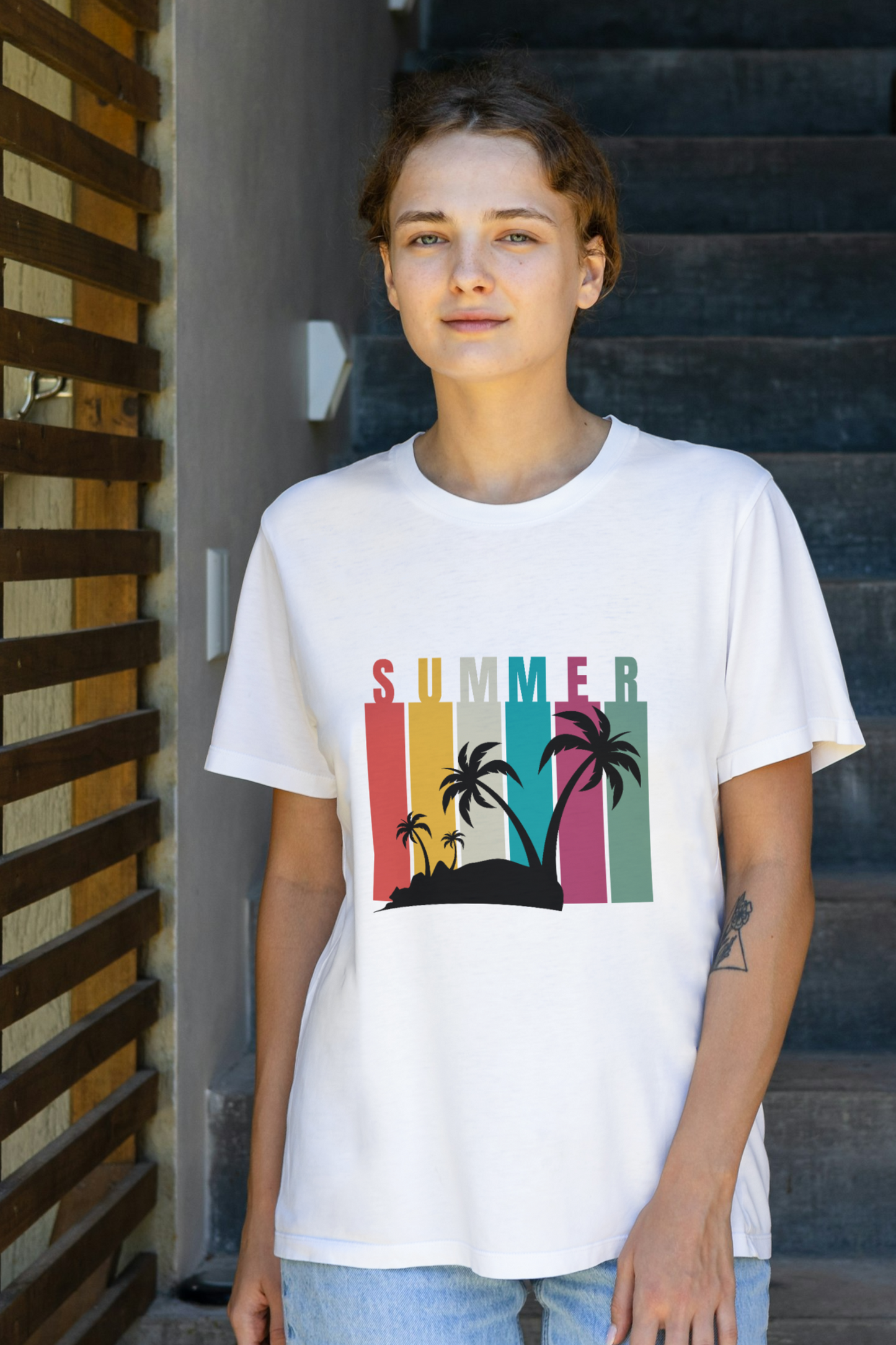 Regular T-Shirt - summer with 6 colour