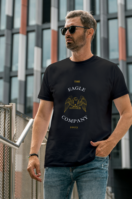 Premium T-Shirt - The eagle company -yellow