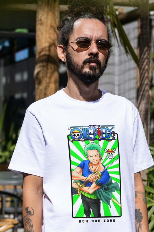 Terry Oversized T-shirt - One Piece ZORO 02