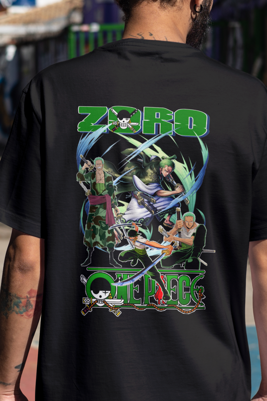 Terry Oversized T-shirt - One Piece ZORO 03