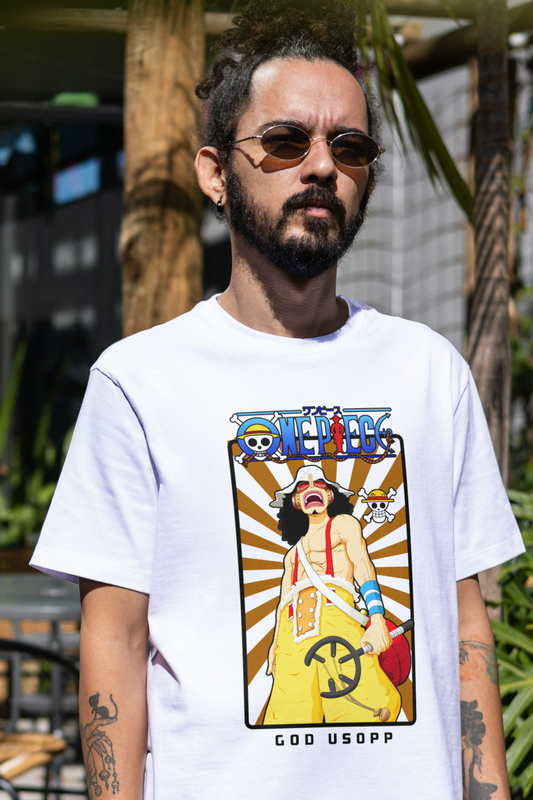 Terry Oversized T-shirt - One Piece GOD U SOPP