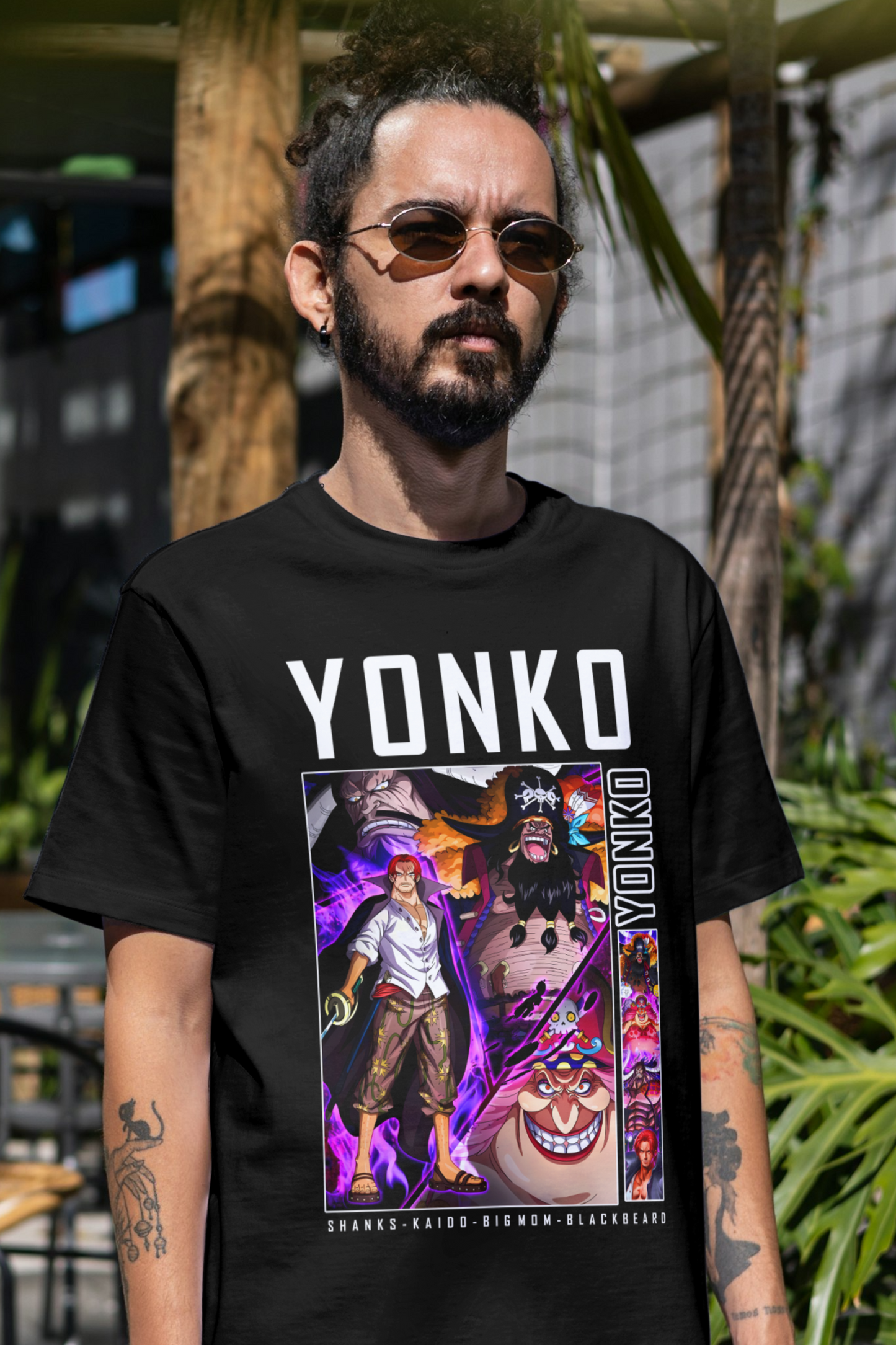 Terry Oversized T-shirt - One Piece YONKO