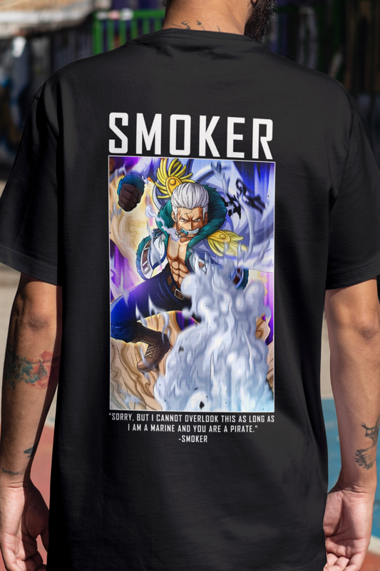 Terry Oversized T-shirt - One Piece SMOKER