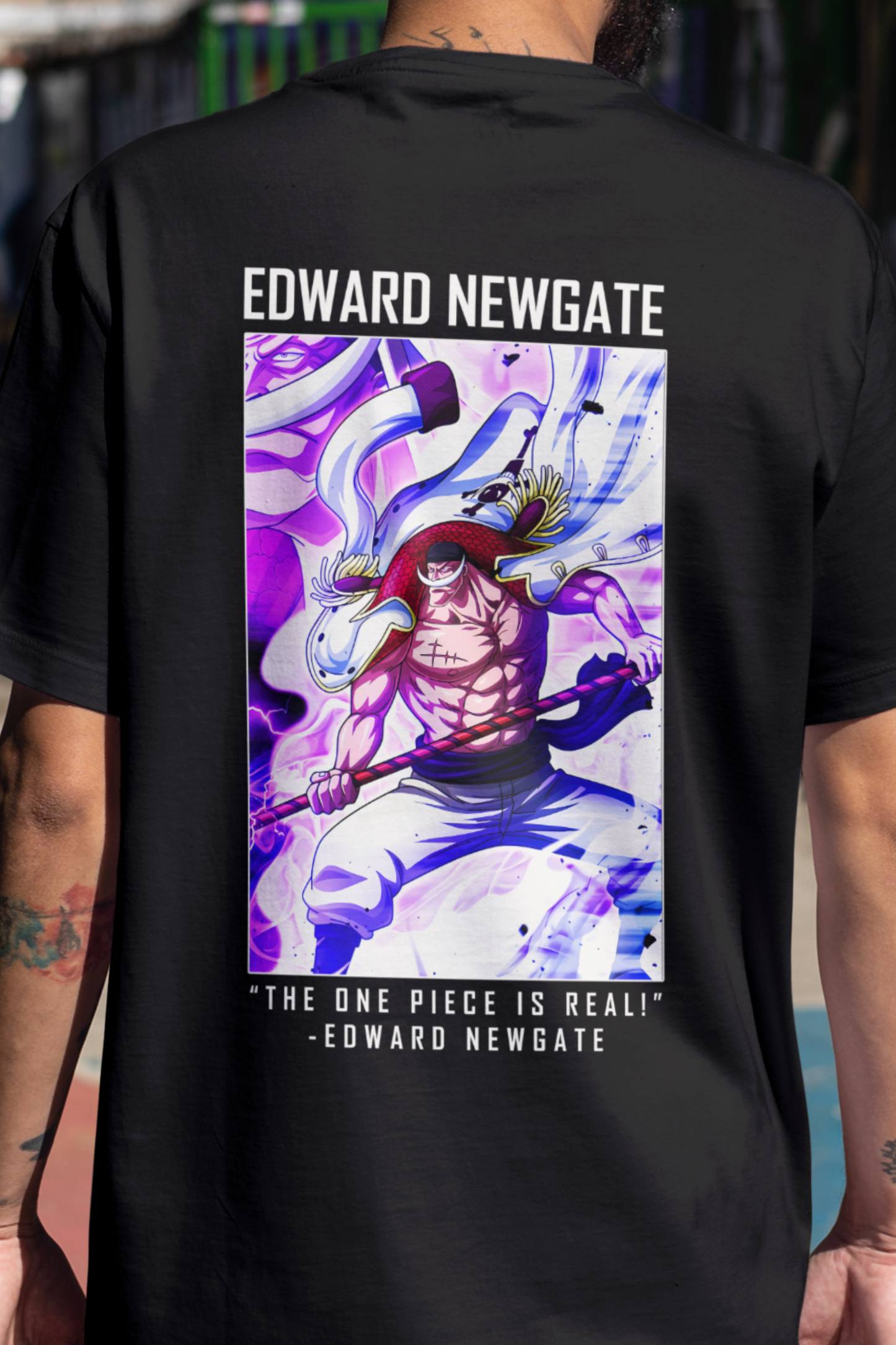 Terry Oversized T-shirt - One Piece EDWARD NEWGATE 01