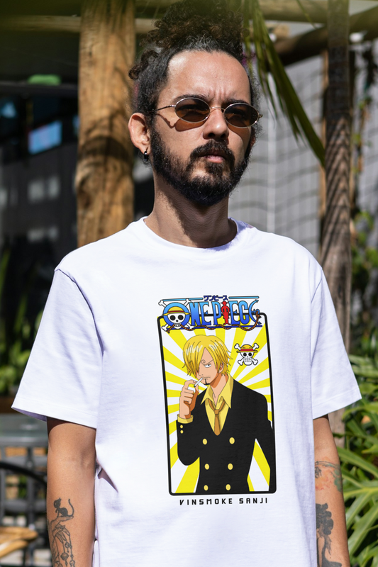 Terry Oversized T-shirt - One Piece SANJI 02