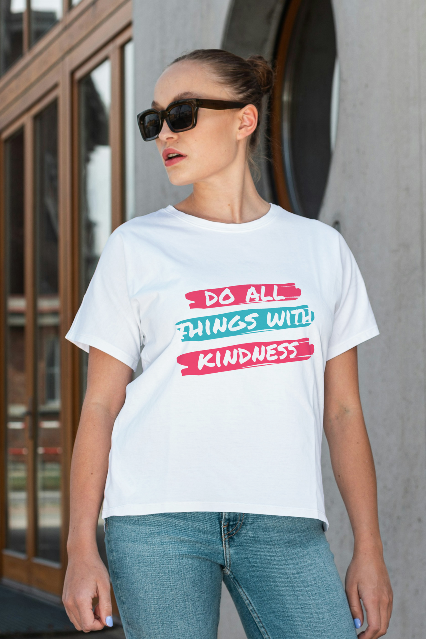 Regular T-Shirt - do all things with kindness