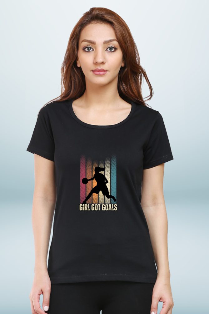 Regular T-Shirt - girl got goals