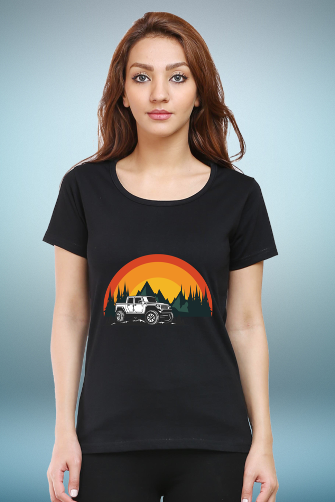 Regular T-Shirt - jeep with 3 colour