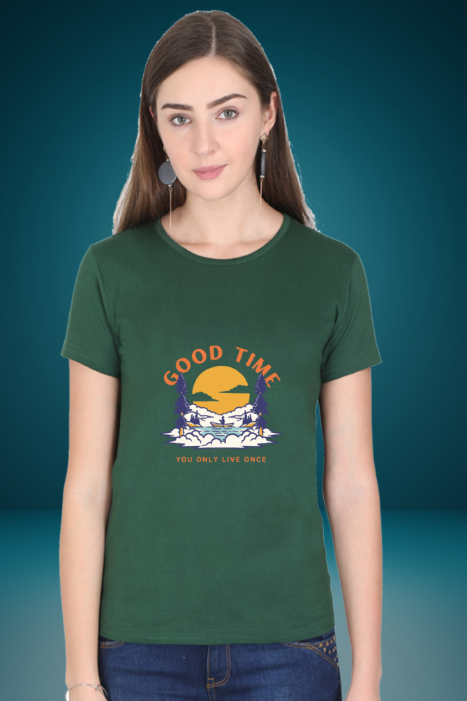 Regular T-Shirt - good times you only live once