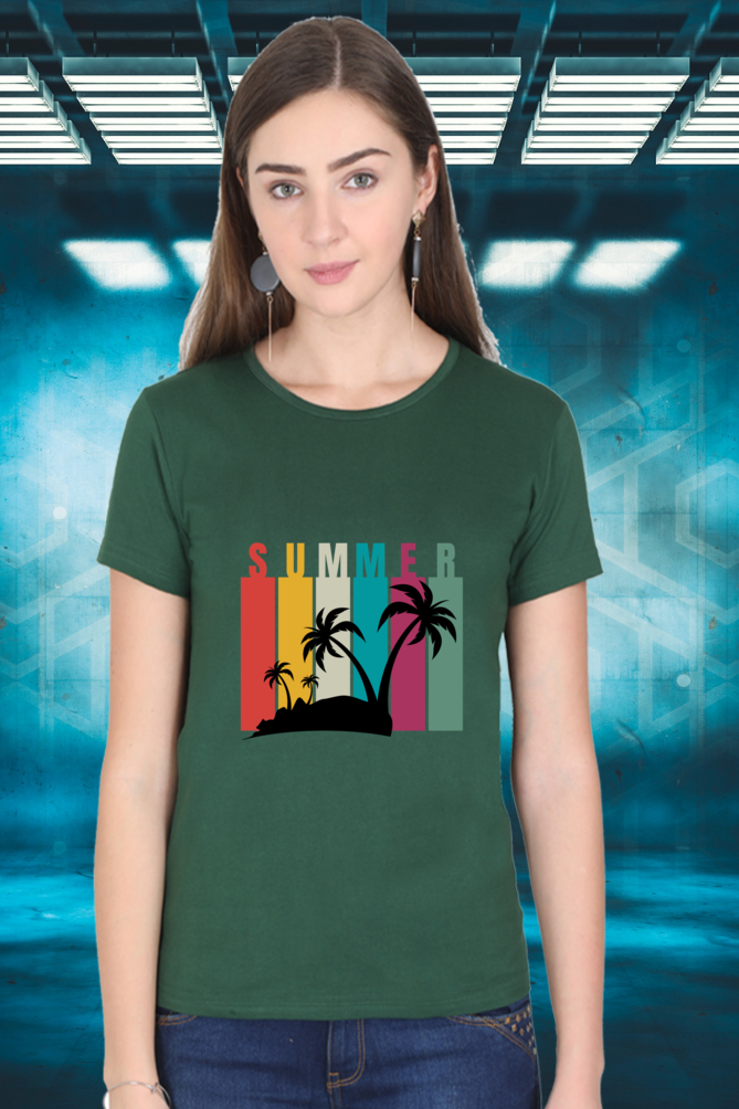 Regular T-Shirt - summer with 6 colour