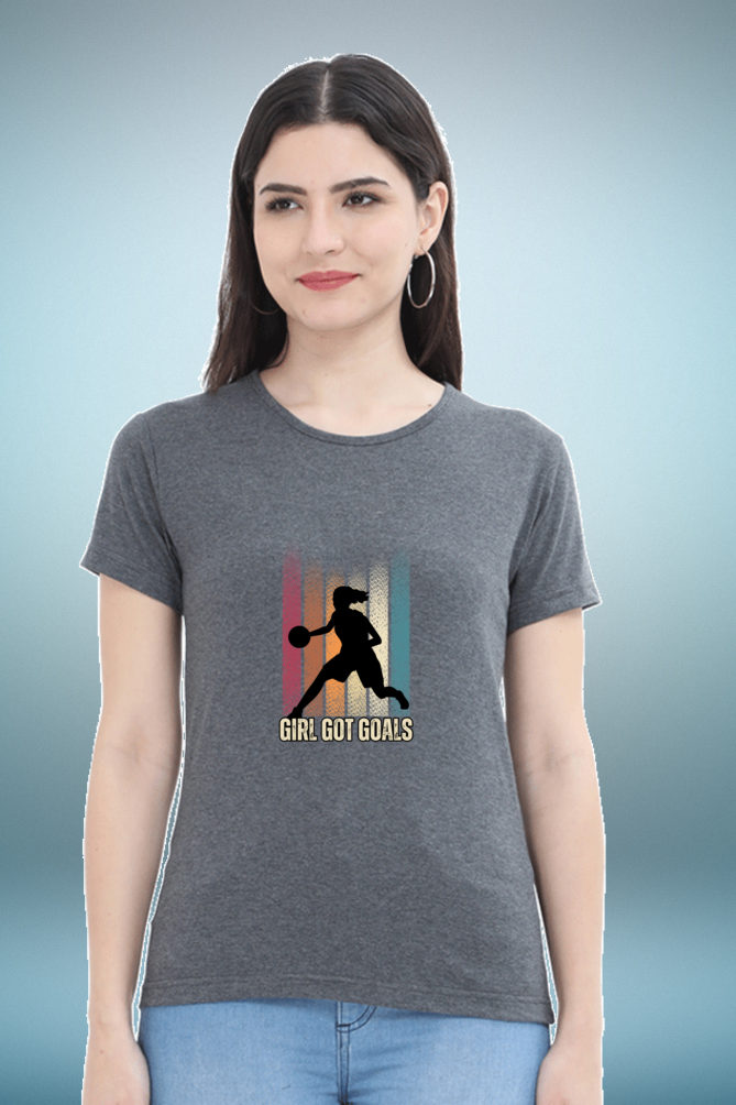 Regular T-Shirt - girl got goals