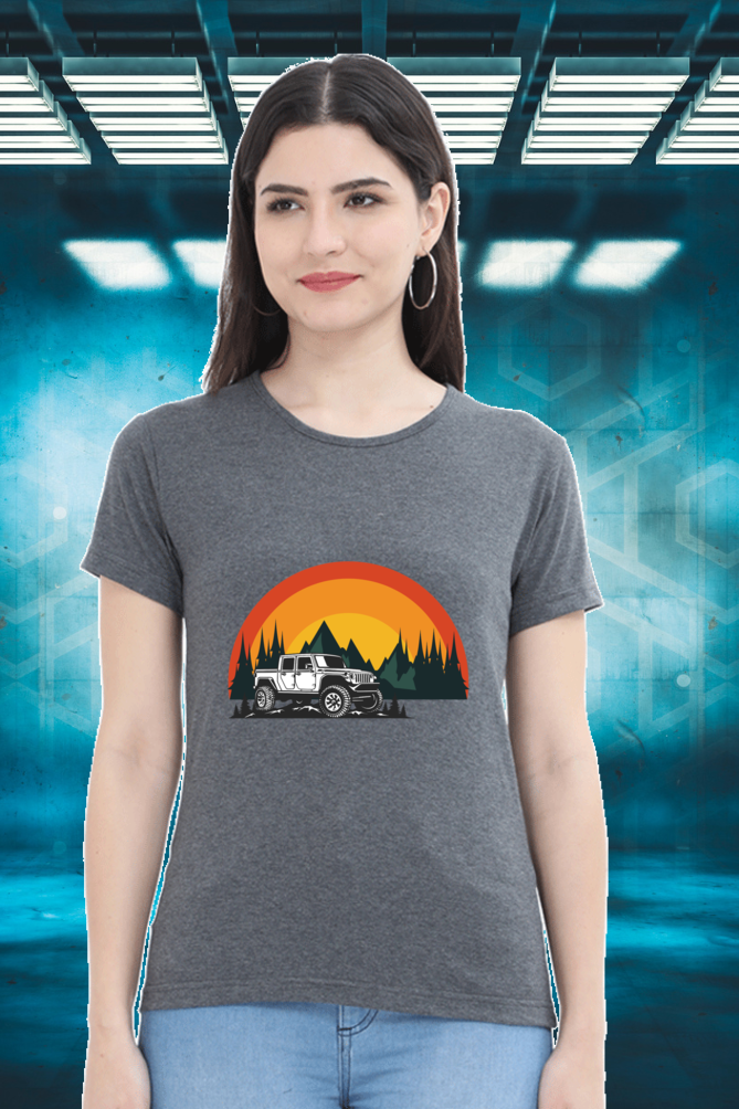 Regular T-Shirt - jeep with 3 colour