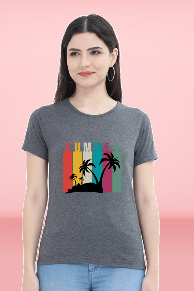 Regular T-Shirt - summer with 6 colour