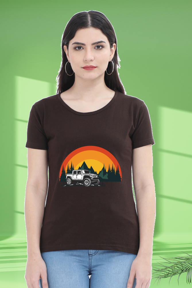 Regular T-Shirt - jeep with 3 colour