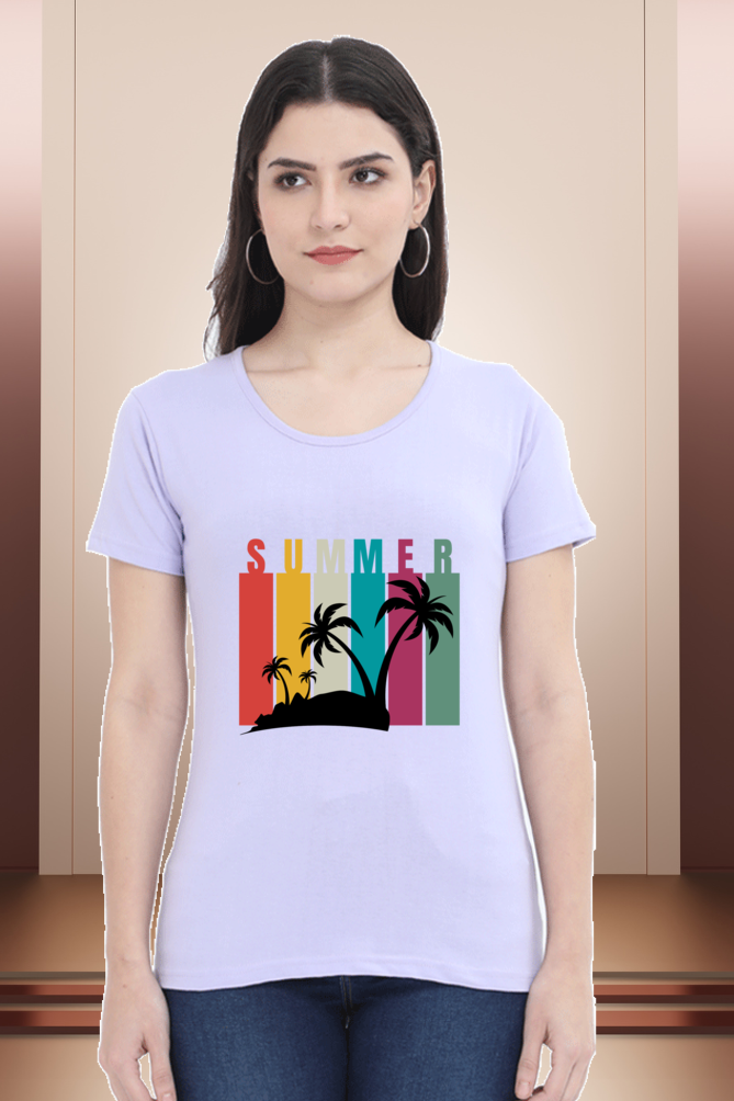 Regular T-Shirt - summer with 6 colour