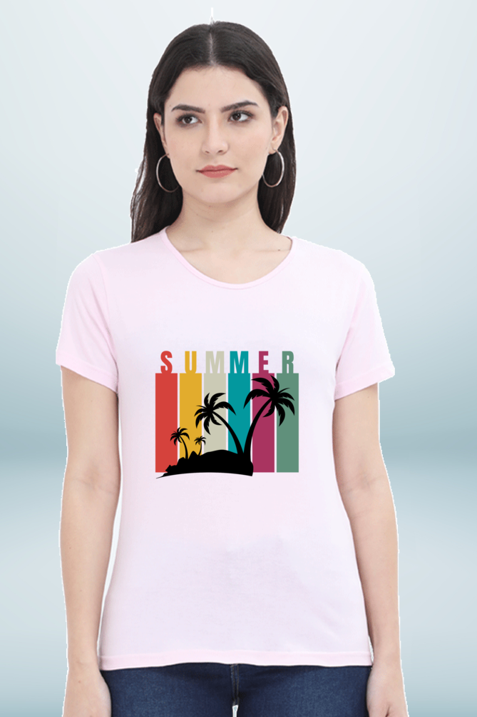 Regular T-Shirt - summer with 6 colour