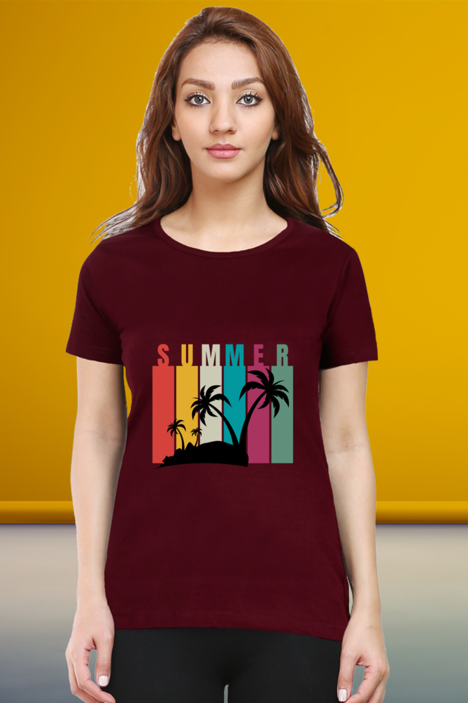 Regular T-Shirt - summer with 6 colour