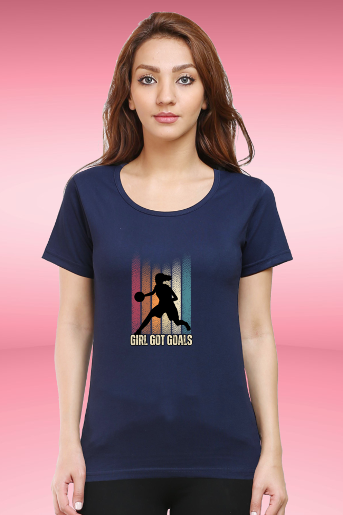 Regular T-Shirt - girl got goals