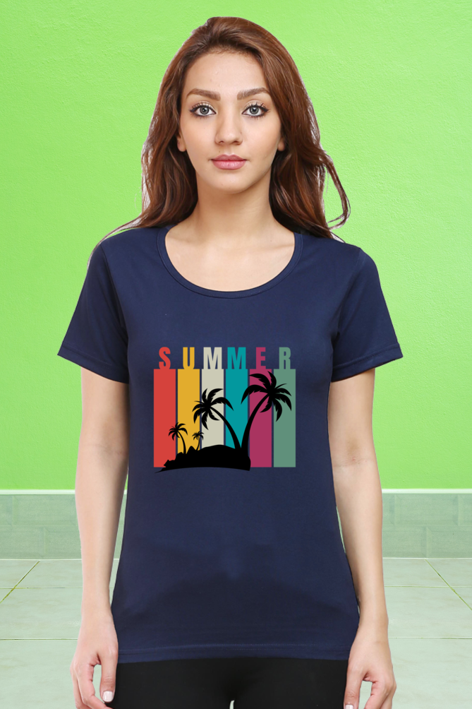 Regular T-Shirt - summer with 6 colour