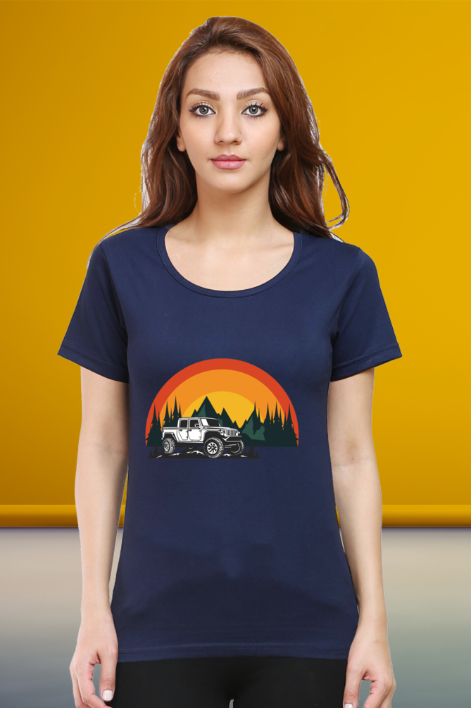 Regular T-Shirt - jeep with 3 colour