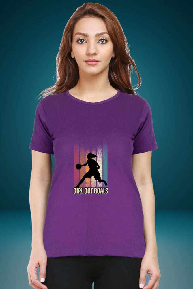 Regular T-Shirt - girl got goals