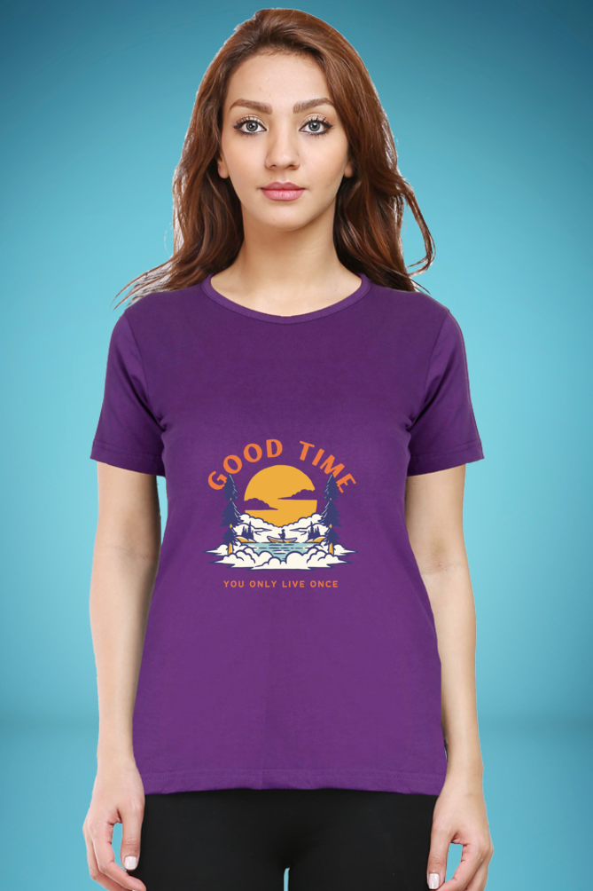 Regular T-Shirt - good times you only live once