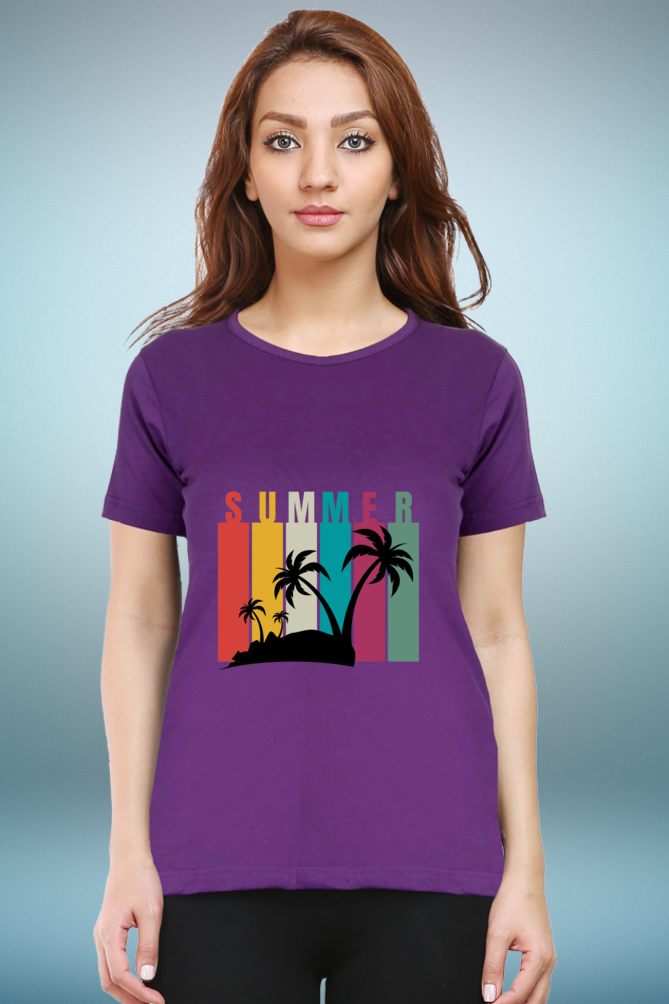 Regular T-Shirt - summer with 6 colour