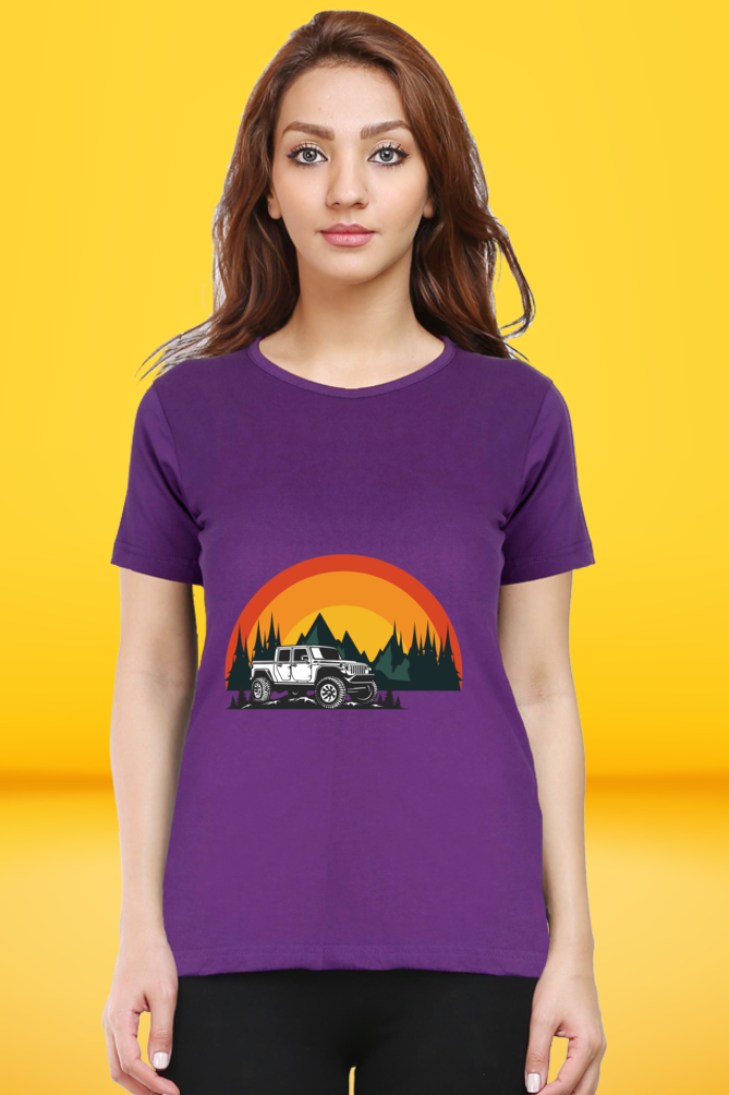 Regular T-Shirt - jeep with 3 colour