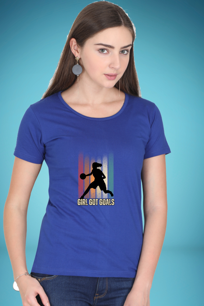 Regular T-Shirt - girl got goals