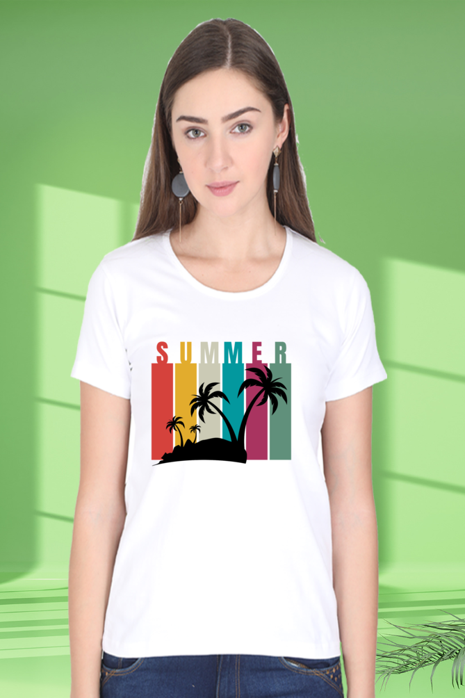 Regular T-Shirt - summer with 6 colour