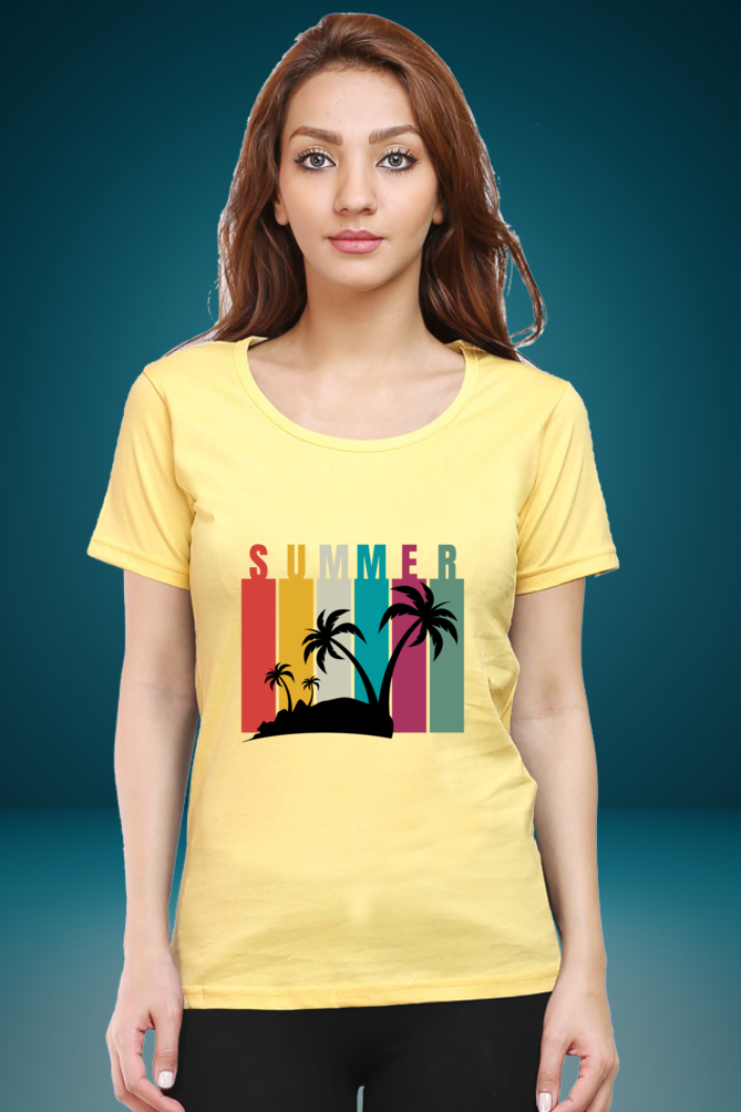 Regular T-Shirt - summer with 6 colour